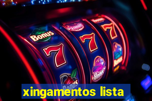 xingamentos lista